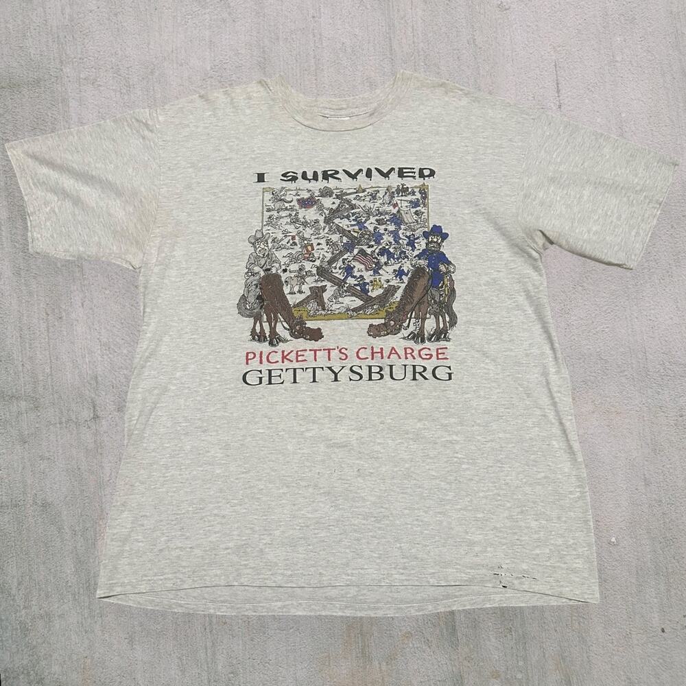 Picketts Charge Gettysburg civil war history tee